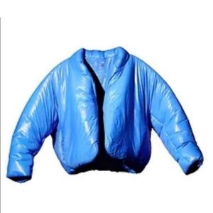 Yeezy gap round jacket blue sz small